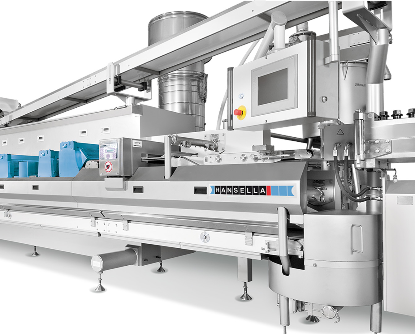 Chewing gum processing machine from Hansella.