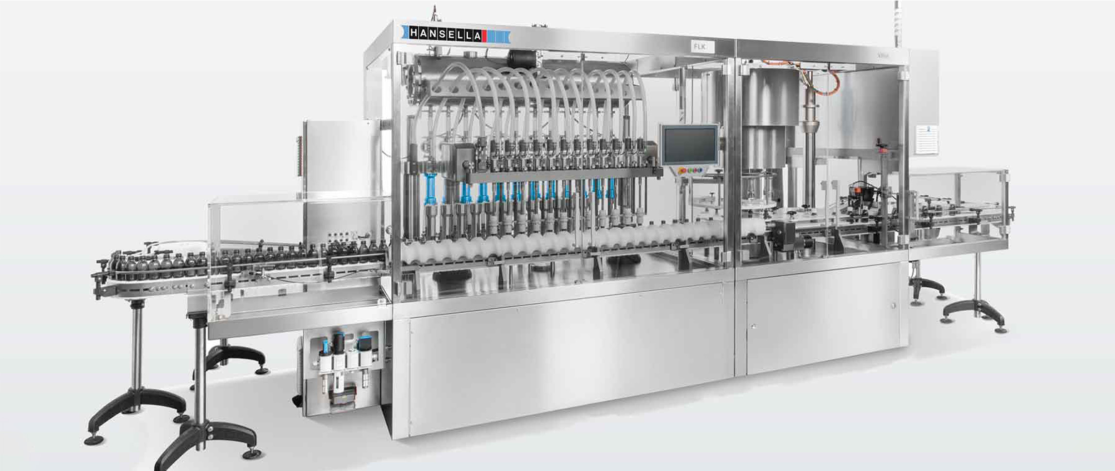 Filling and capping machine from Rotzinger.