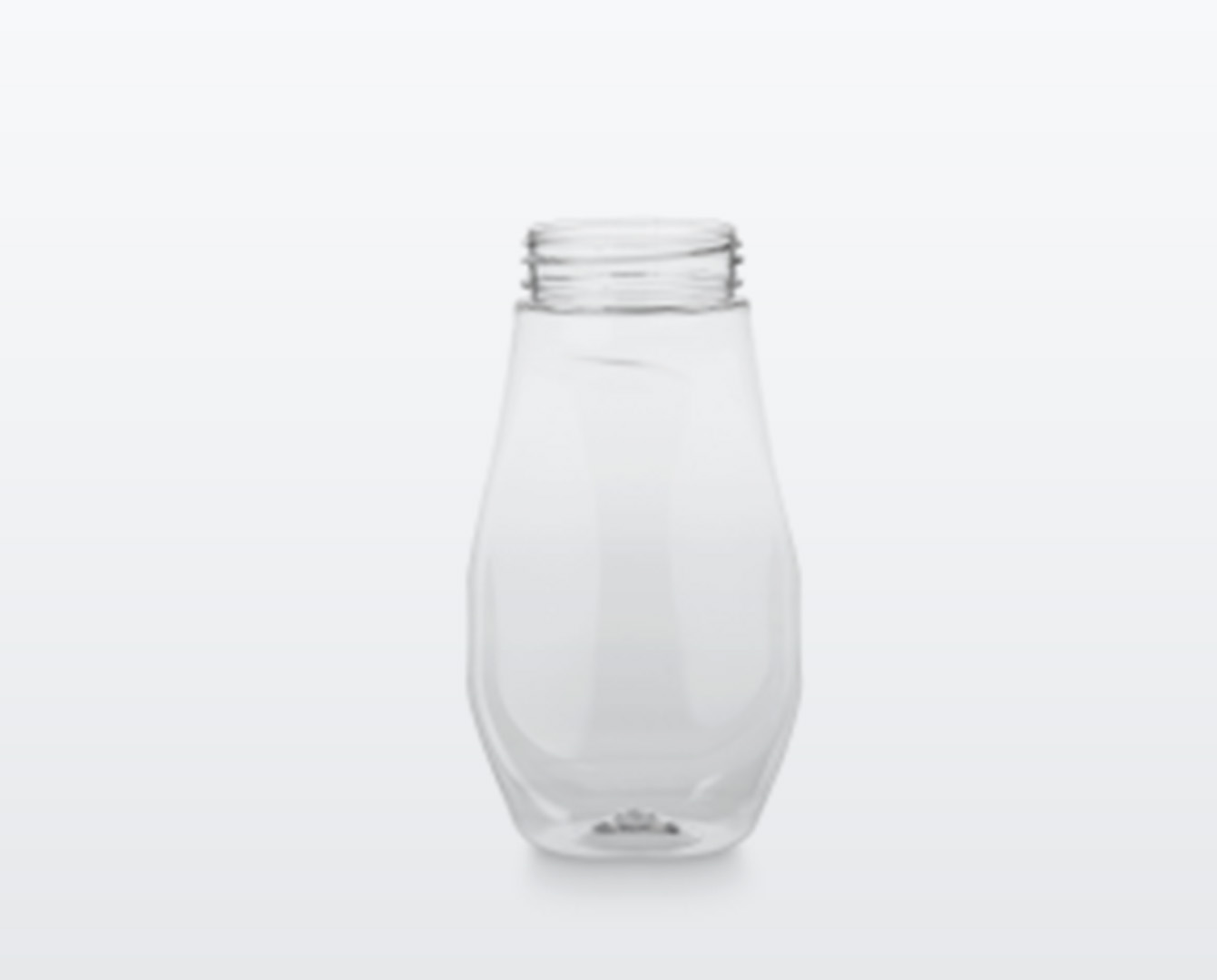 Empty Jar for hygienic cleaning and filling Packfeeder
