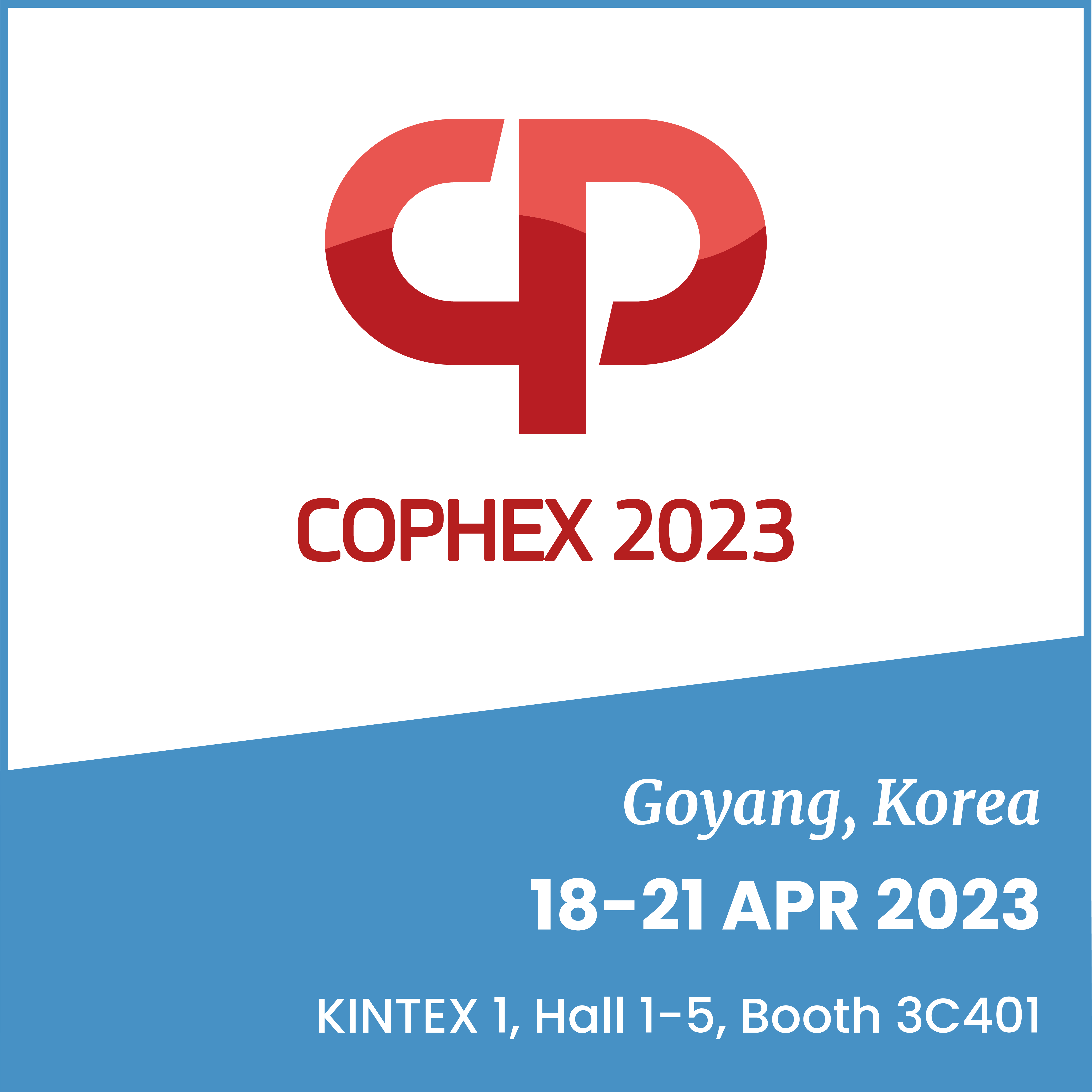 Cophex 2023, 18-21 APR 23, Goyang