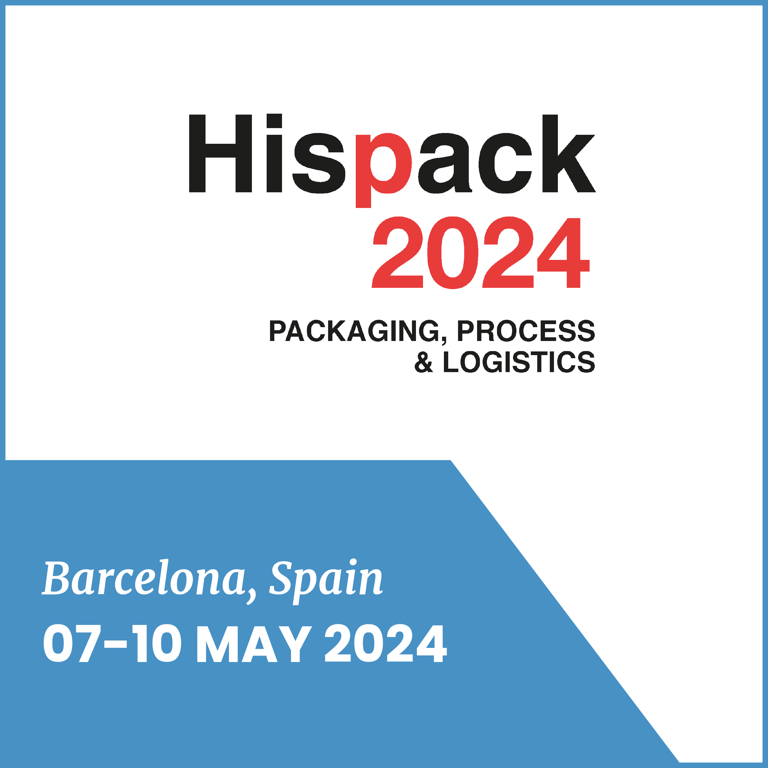 Teaser of Hispack event in Barcelona, Spain. From 07-10 May, 2024
